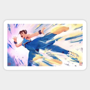 Chun Li Thousand Kicks ! Sticker